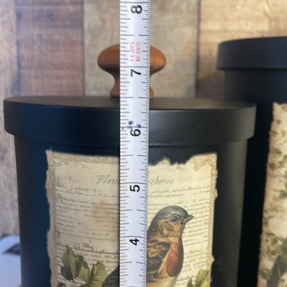 Upcycled Bird canister set - Picture 8 of 14